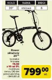 Carrefour Rower składany 20 oferta