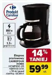 Carrefour Ekspres do kawy hcmp800-25 Carrefour oferta