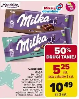 Carrefour Czekolada coconut Milka Bubbly oferta