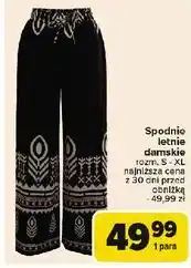 Carrefour Spodnie damskie letnie rozm. s-xl oferta