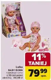 Carrefour Lalka baby born Cobi oferta