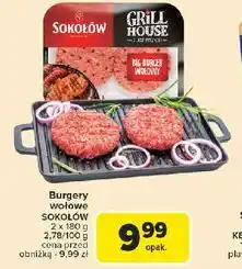 Carrefour Big burger wołowy Sokołów Grill House oferta