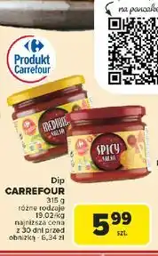 Carrefour Dip salsa średnio ostra Carrefour oferta