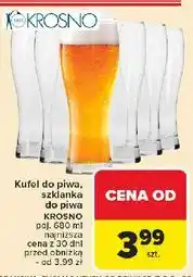 Carrefour Kufel do piwa 680 ml Krosno S.a oferta