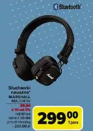 Carrefour Słuchawki major iv czarne Marshall oferta