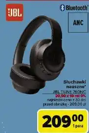 Carrefour Słuchawki tune 760 czarny Jbl oferta