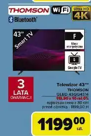 Carrefour Telewizor led 43 43qg4s14 Thomson oferta