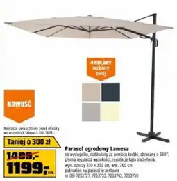 OBI Parasol ogrodowy Lamesa oferta