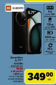 Carrefour Smartfon mi a3 grey Xiaomi oferta