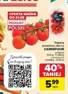 Carrefour Pomidory cherry gałązka Carrefour Targ Świeżości oferta