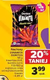 Carrefour Nachosy limonka Doritos oferta