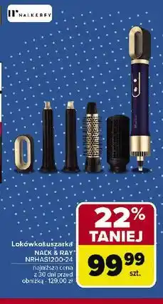 Carrefour Lokówko-suszarka nrhas1200-24 Nalk&Rey oferta