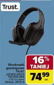 Carrefour Słuchawki gamingowe gxt415 Trust oferta