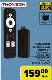 Carrefour Odtwarzacz multimedialny stick 140g Thomson oferta