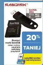 Carrefour Pendrive ultra 32 gb Sandisk oferta