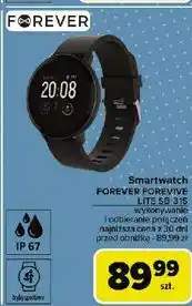 Carrefour Smartwatch fore vive lite sb-315 czarny Forever oferta