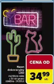 Carrefour Neon dekoracyjny oferta