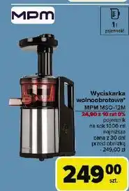 Carrefour Wyciskarka mso 12 Mpm Product oferta