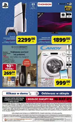 Carrefour Konsola ps5 slim + pad Sony Playstation 5 oferta