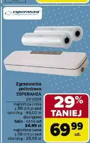 Carrefour Folia do zgrzewarki Esperanza oferta
