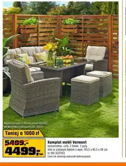 OBI Komplet mebli Vermont oferta