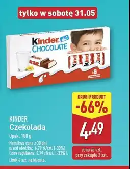 ALDI Czekoladki Kinder chocolate oferta