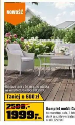 OBI Komplet mebli Gulfport oferta