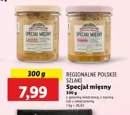 Lidl Specjał mięsny z golonką wieprzową REGIONALNE SZLAKI oferta