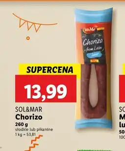 Lidl Chorizo z leon Sol&mar oferta