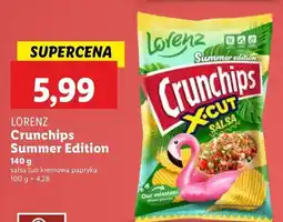 Lidl Chipsy salsa Crunchips x-cut oferta