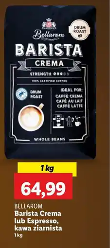 Lidl Kawa Bellarom barista crema oferta