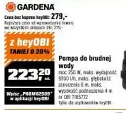Pompa do brudnej wody Gardena