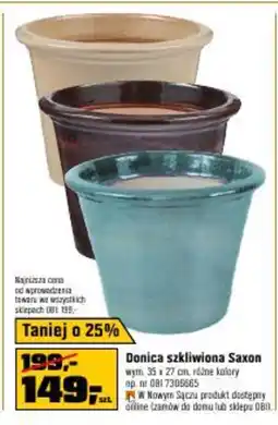 OBI Donica szkliwiona Saxon oferta