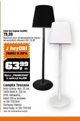 OBI Lampka Toscana oferta