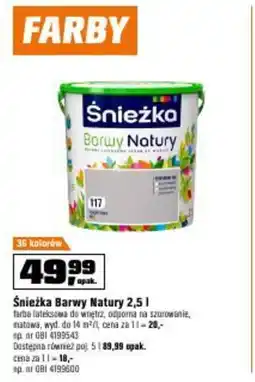 OBI Snieżka Barwy Natury oferta