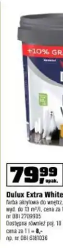 OBI Dulux Extra White oferta