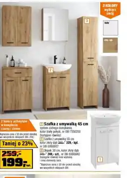 OBI Szafka z umywalką oferta