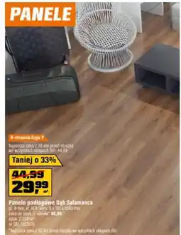 OBI Panele podłogowe Dąb Salamanca oferta