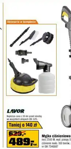 OBI Myjka ciśnieniowa Lavor STM 160 oferta