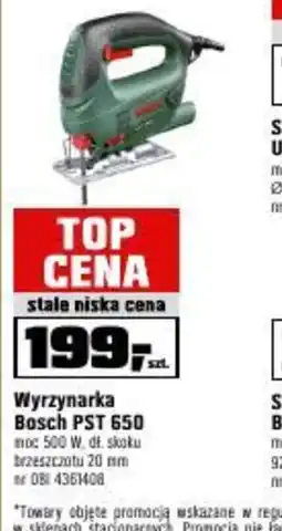 OBI Wyrzynarka Bosch PST 650 oferta