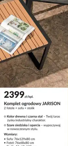 Agata Meble Komplet ogrodowy JARISON oferta