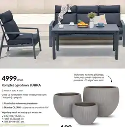 Agata Meble Komplet ogrodowy LUUKA oferta