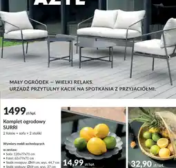 Agata Meble Komplet ogrodowy SURRI oferta