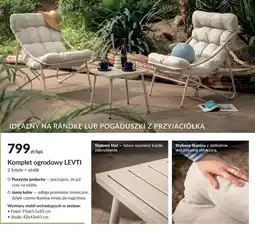 Agata Meble Komplet ogrodowy LEVTI oferta