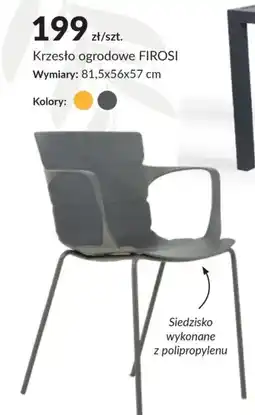 Agata Meble Krzesło ogrodowe FIROSI oferta