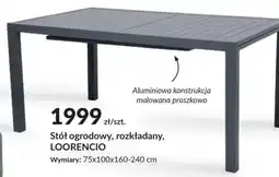 Agata Meble Stół ogrodowy LOORENCIO oferta