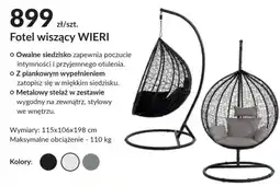 Agata Meble Fotel wiszący Wieri oferta