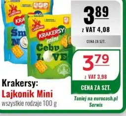 Eurocash Krakersy Lajkonik Mini oferta