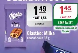 Eurocash Ciastko Milka choco&cake oferta