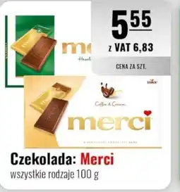 Eurocash Czekolada Merci oferta